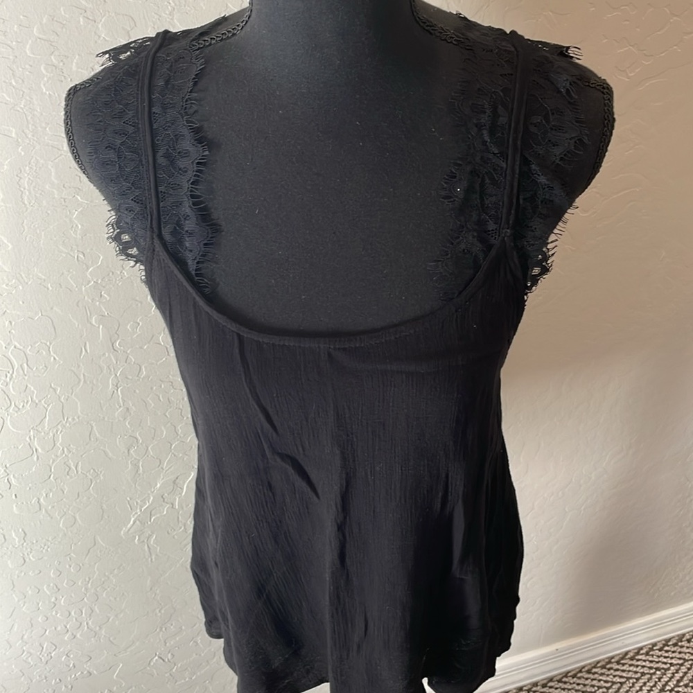 Black Lacy top